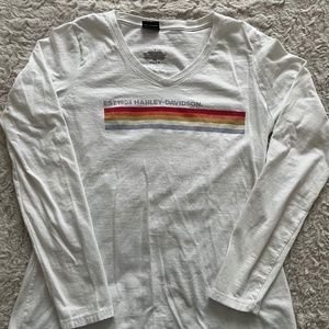 Harley Davidson Long sleeve Tee, women’s size Small